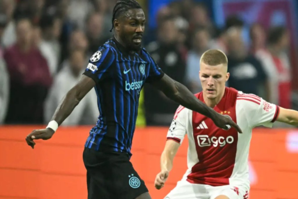 Ajax Inter 0-2 Pagelle Goliardiche: De Vrij smacchiatore, Thuram-Calhanoglu dall’Olimpo con&nbsp;furore