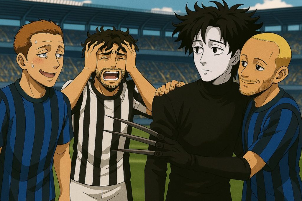 Inter Juventus 3-2 Pagelle Goliardiche: Dimarco grottesco, Locatelli profetico e Zielinski finto&nbsp;astemio